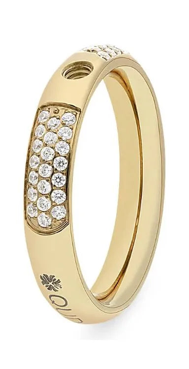 Qudo Deluxe Interchangeable Ring Gold