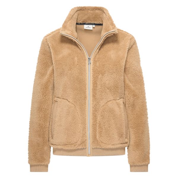 HV Society Deidre Zip Up Fleece Sand