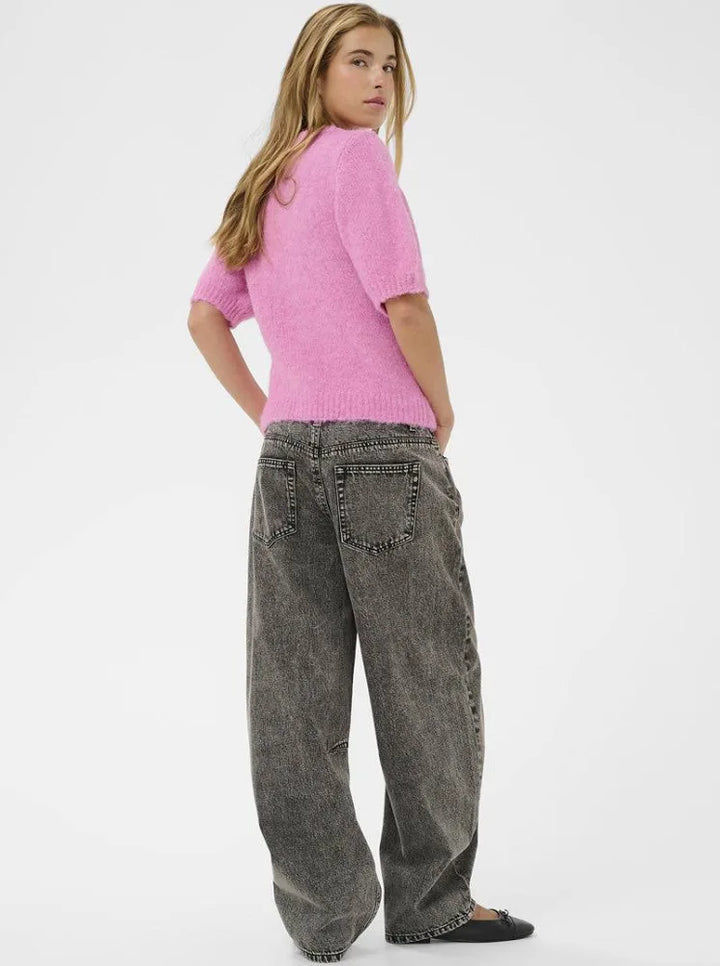 Kaffe Kamelie Pink Powder Cardigan