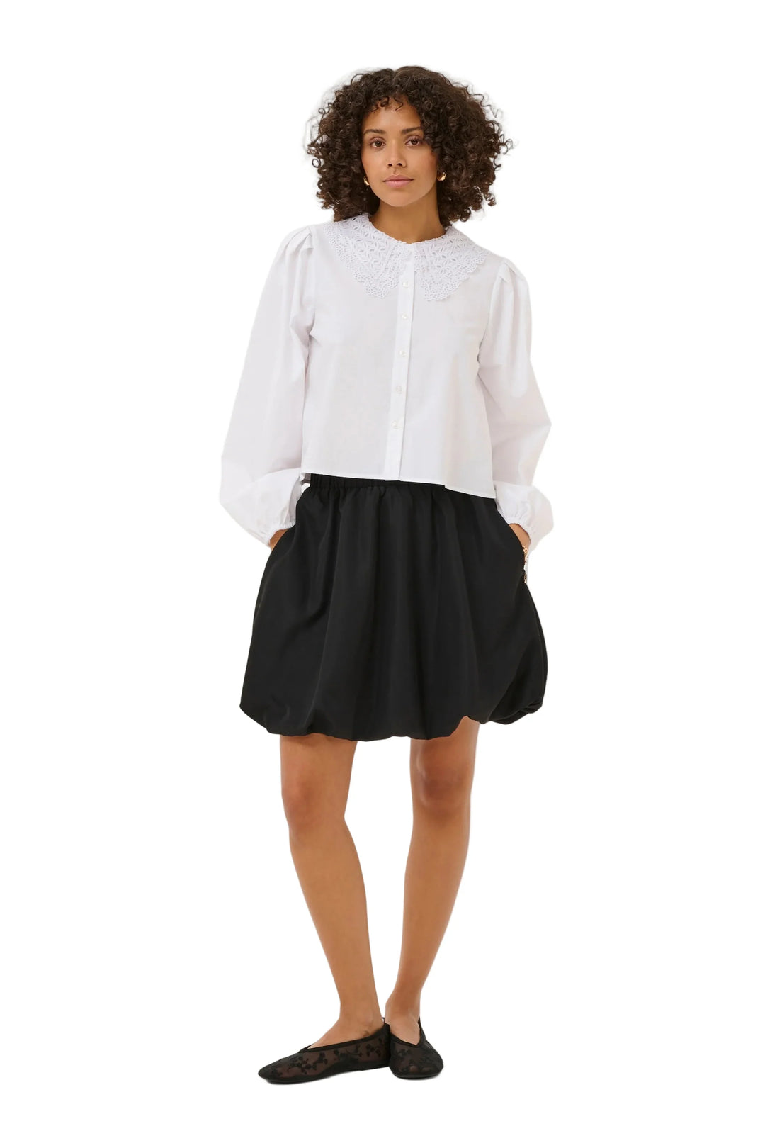 Kaffe Kaorla Optical White Shirt