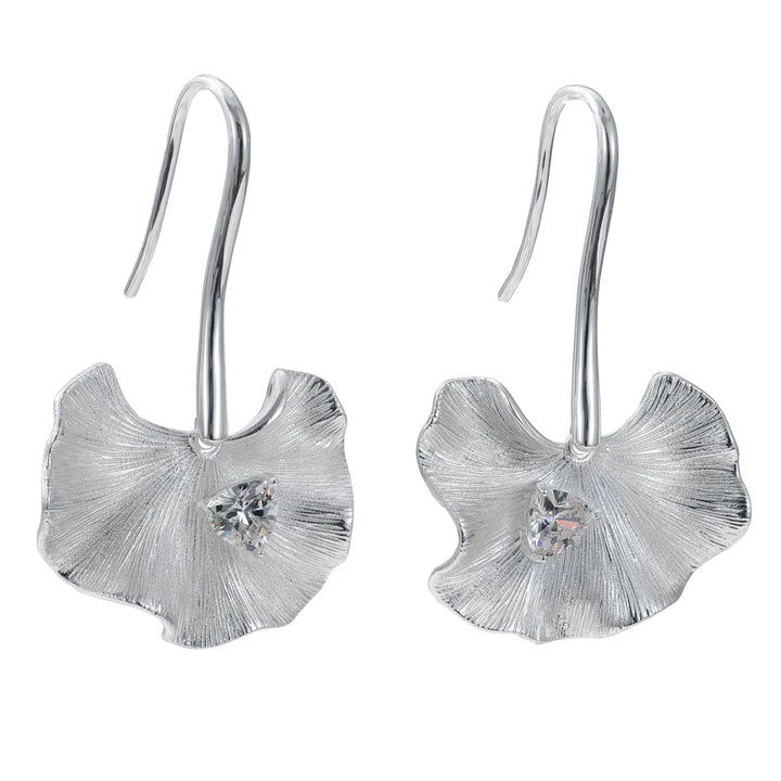 Knight &amp; Day Ophelia Silver Drop Earrings