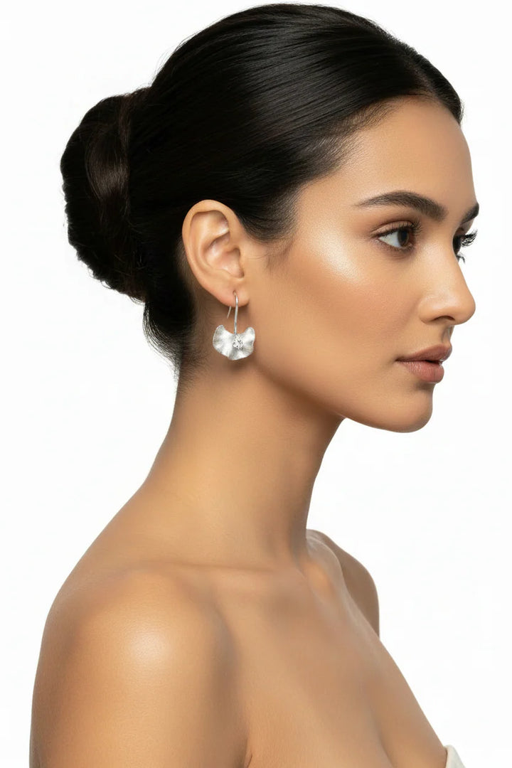 Knight &amp; Day Ophelia Silver Drop Earrings