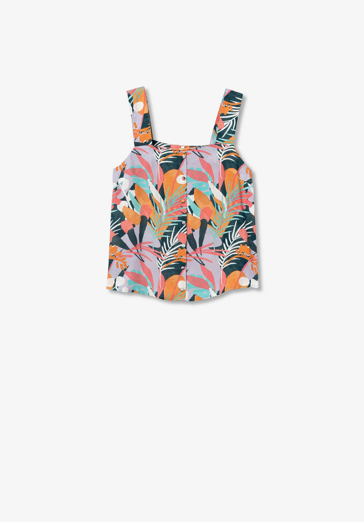 Tiffosi Eloise Tropical Blouse
