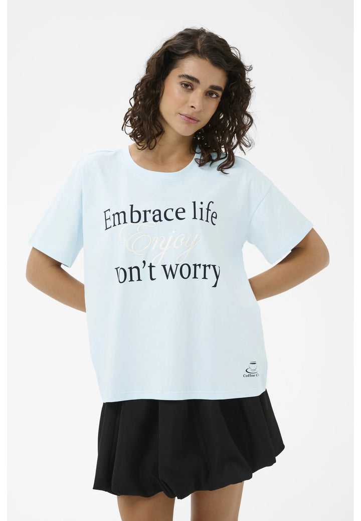 Kaffe KAchelsea T-Shirt Nantucket Breeze