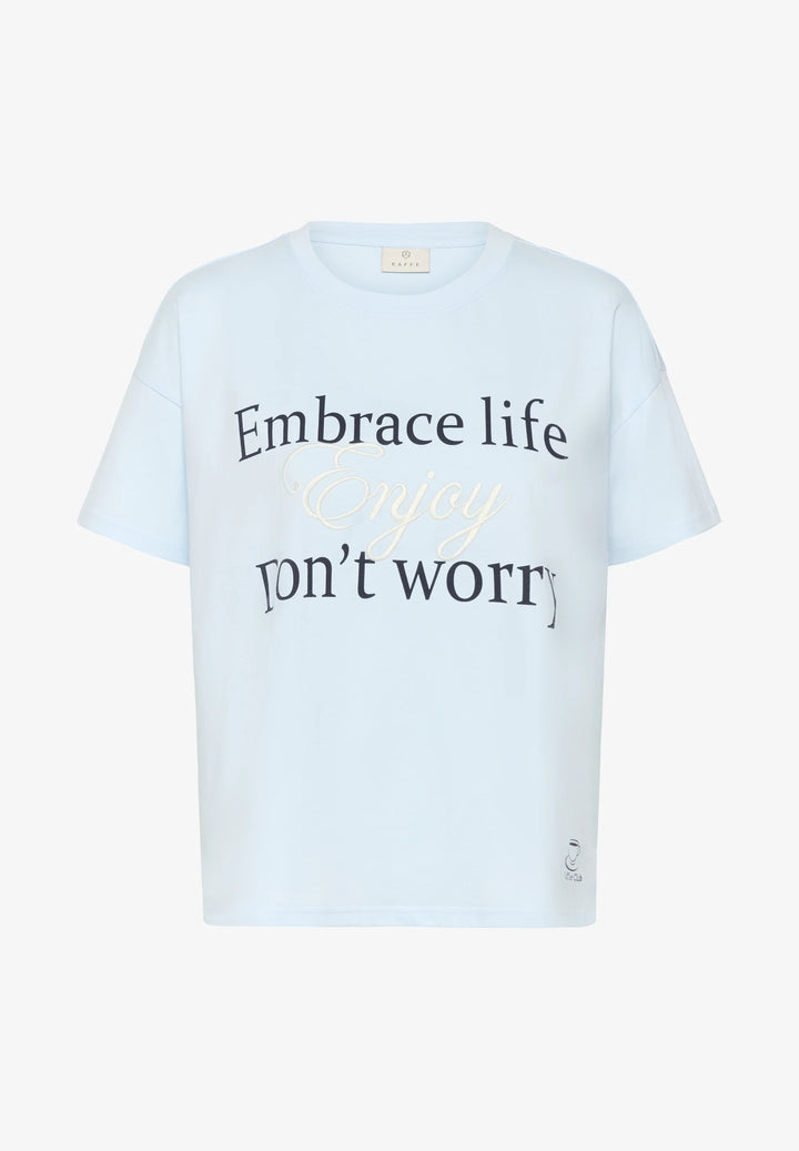 Kaffe KAchelsea T-Shirt Nantucket Breeze