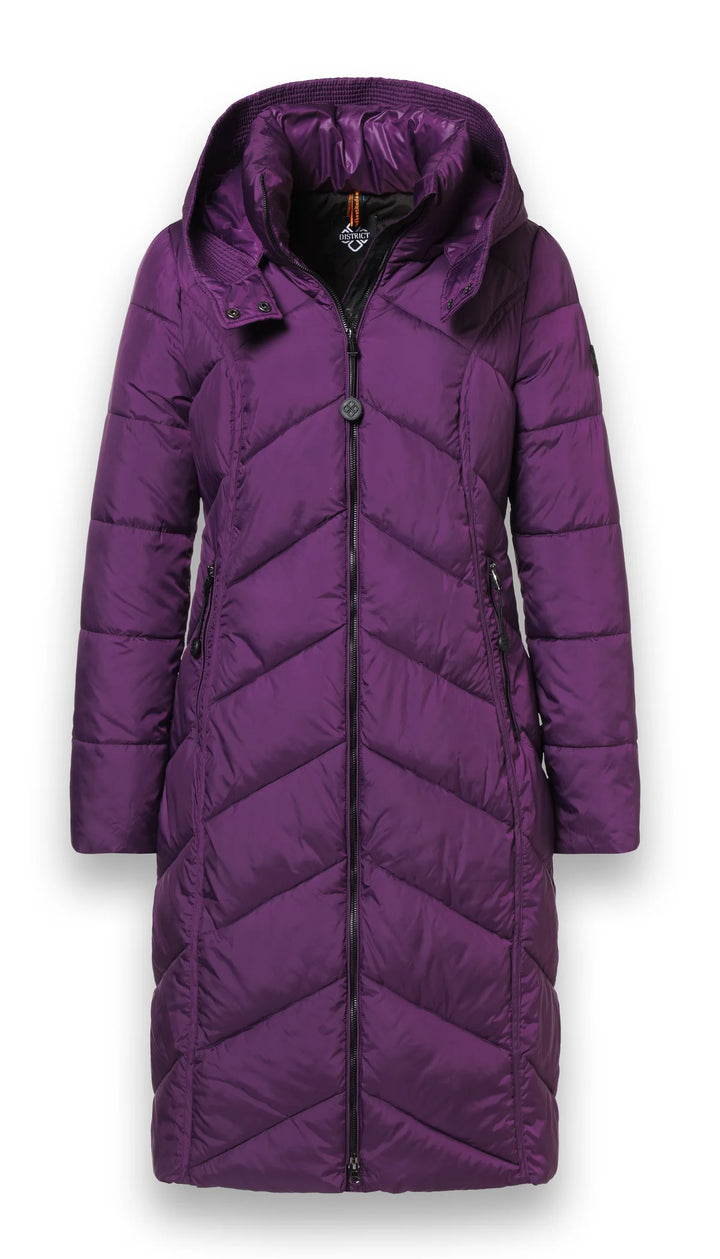 District Arosa Plum Juice Coat