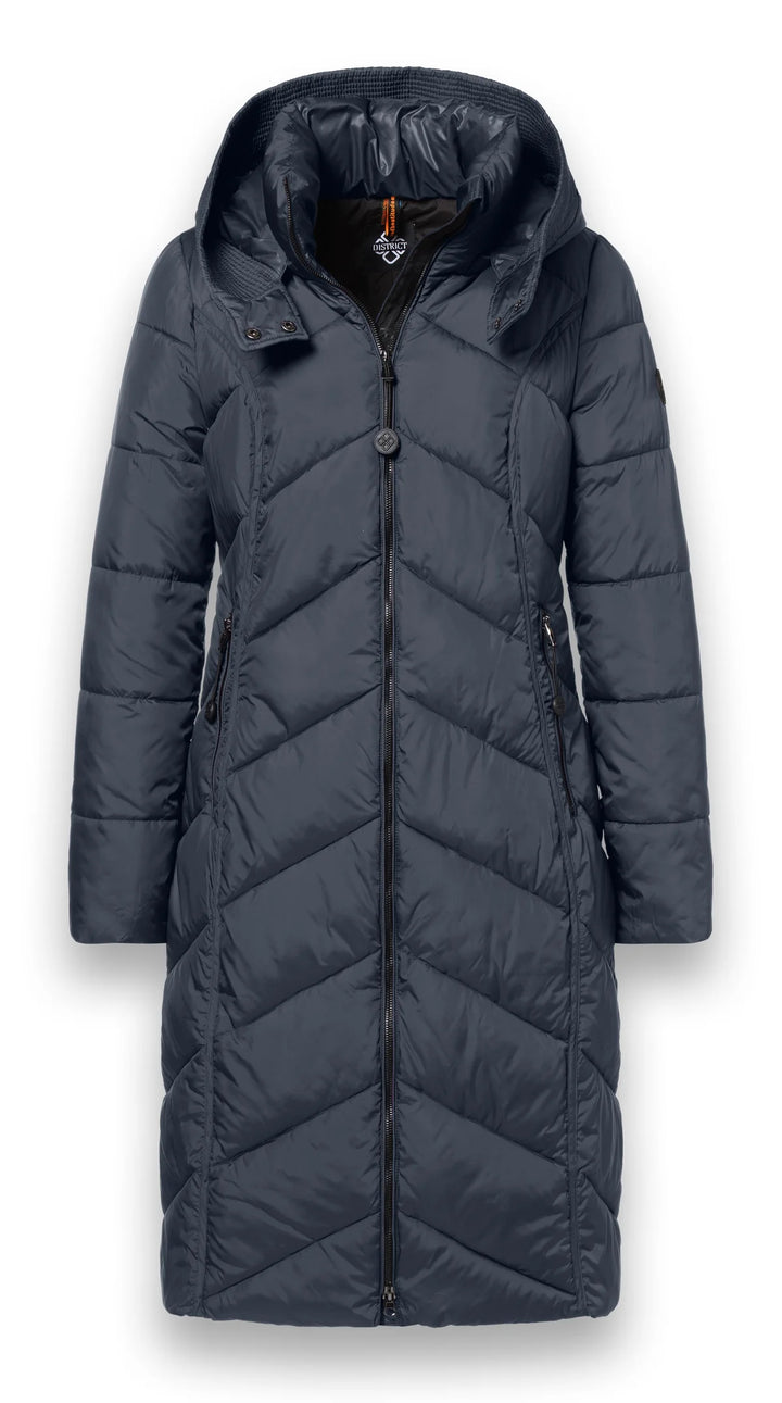 District Arosa Gun Metal Juice Coat