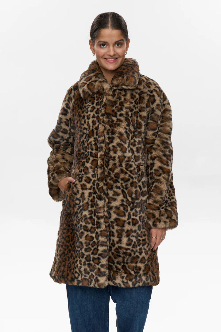 Numph Nululla Black Coffee Coat