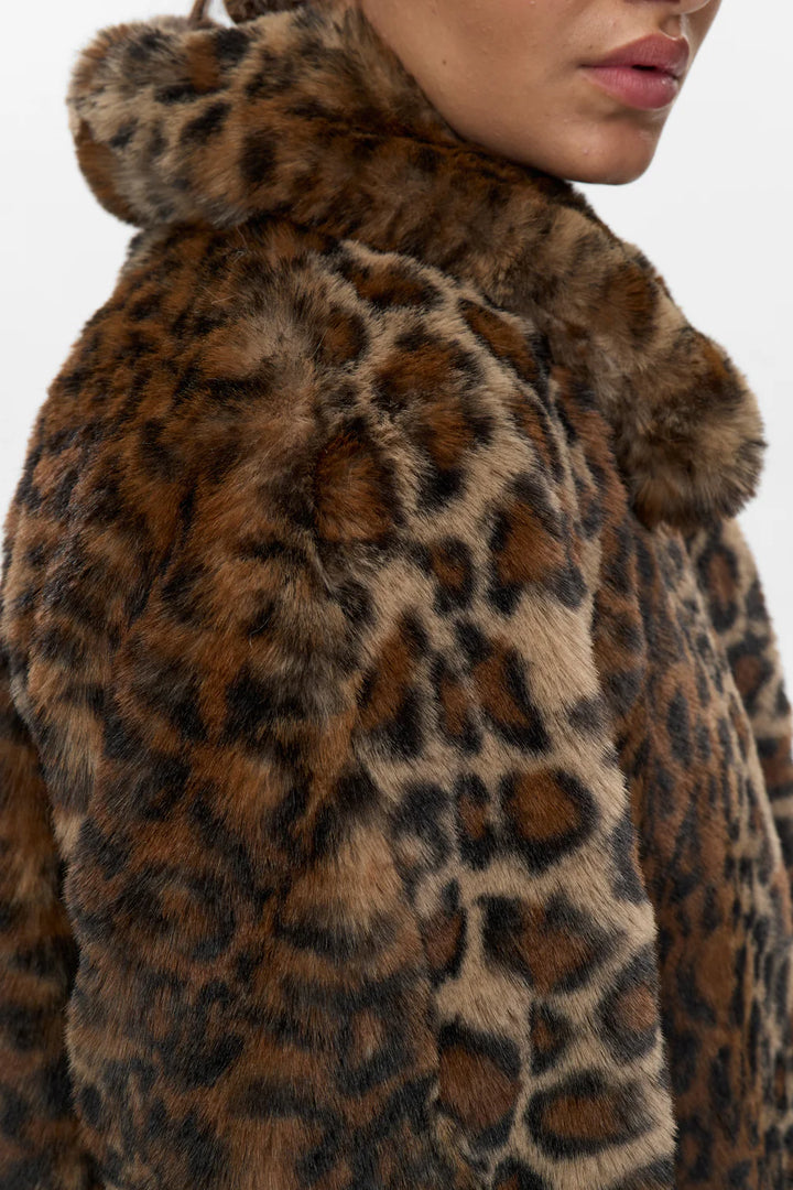 Numph Nululla Black Coffee Coat