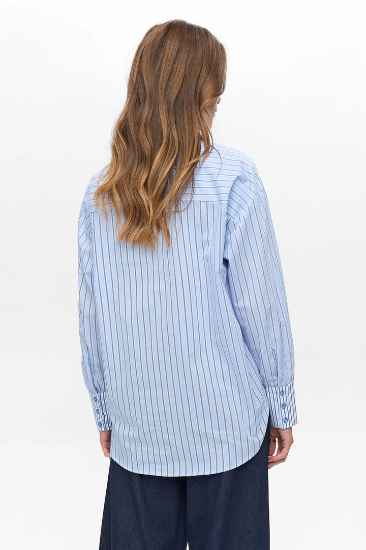 Numph Numajra Shirt Dress Blues