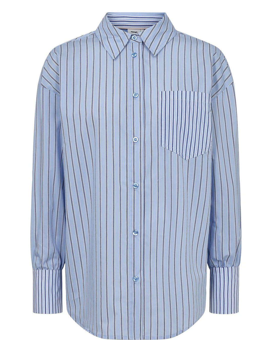 Numph Numajra Shirt Dress Blues