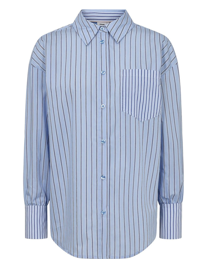 Numph Numajra Shirt Dress Blues
