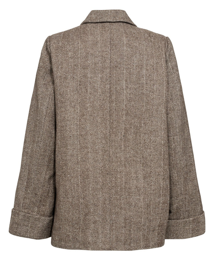 Numph Nuraven Black Coffee Jacket