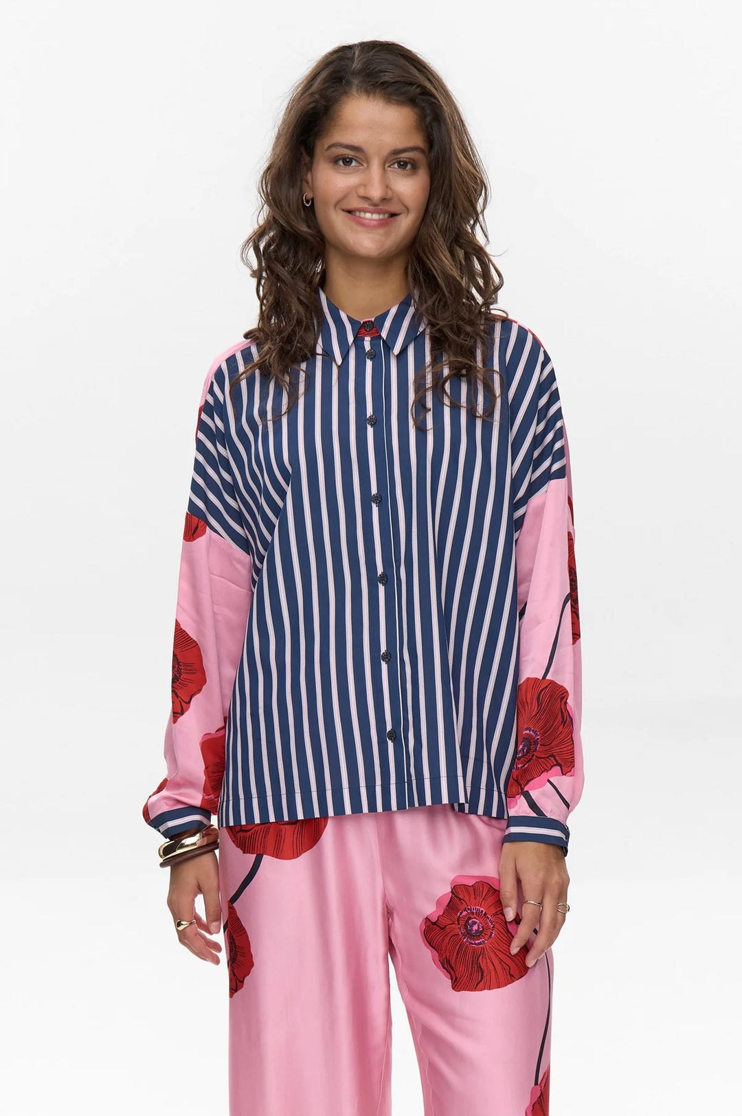 Numph Nujoelle Shirt Orchard Smoke