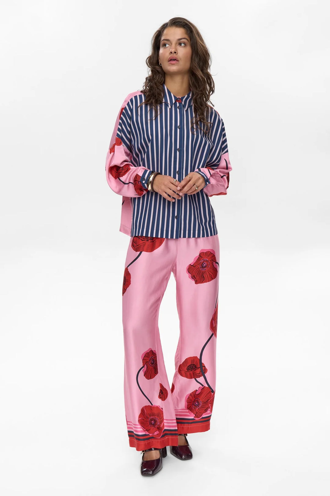 Numph Nujoelle Shirt Orchard Smoke