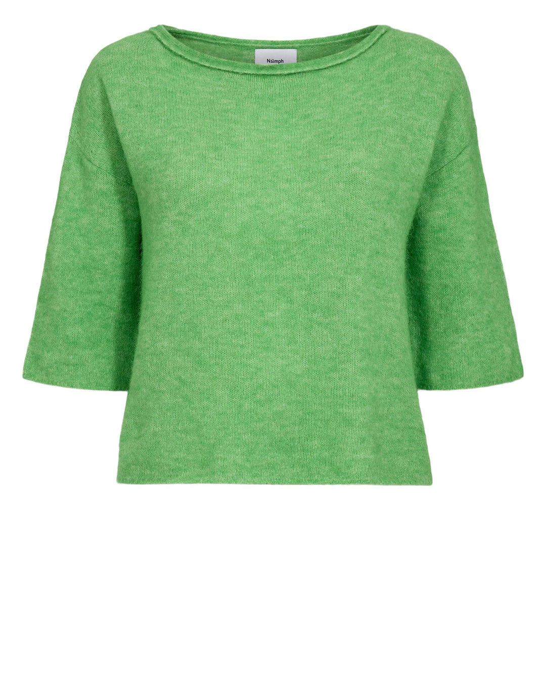 Numph Nurirtte Pleat Pullover Poison Green
