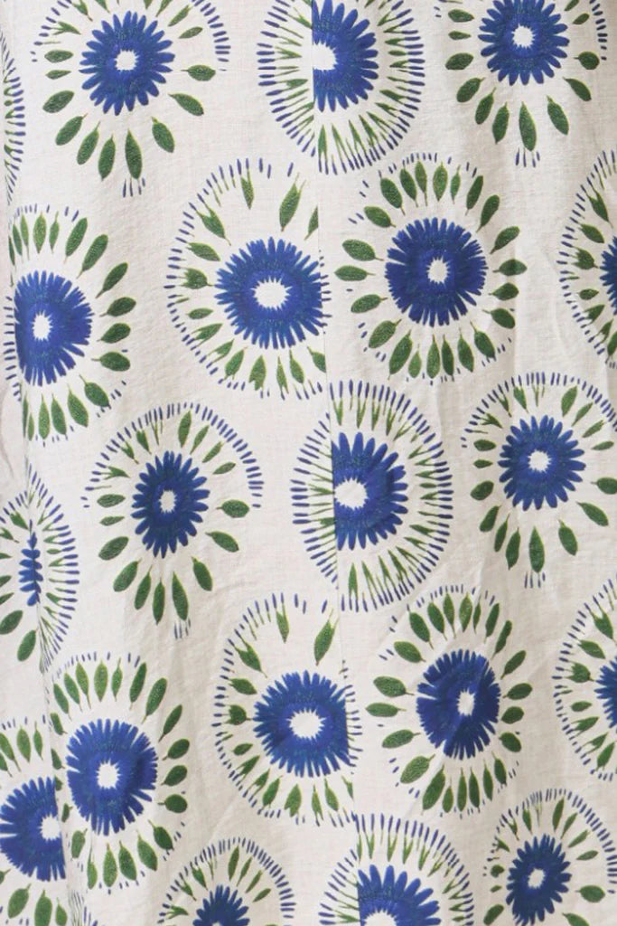 Traffic People Whisper Blue Top