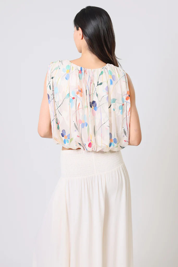 Traffic People Falls Cream Top