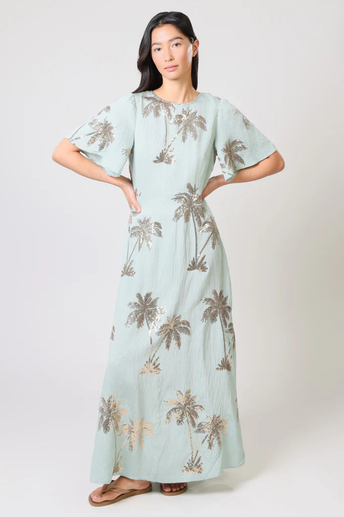 Traffic People Rene Blue Dress