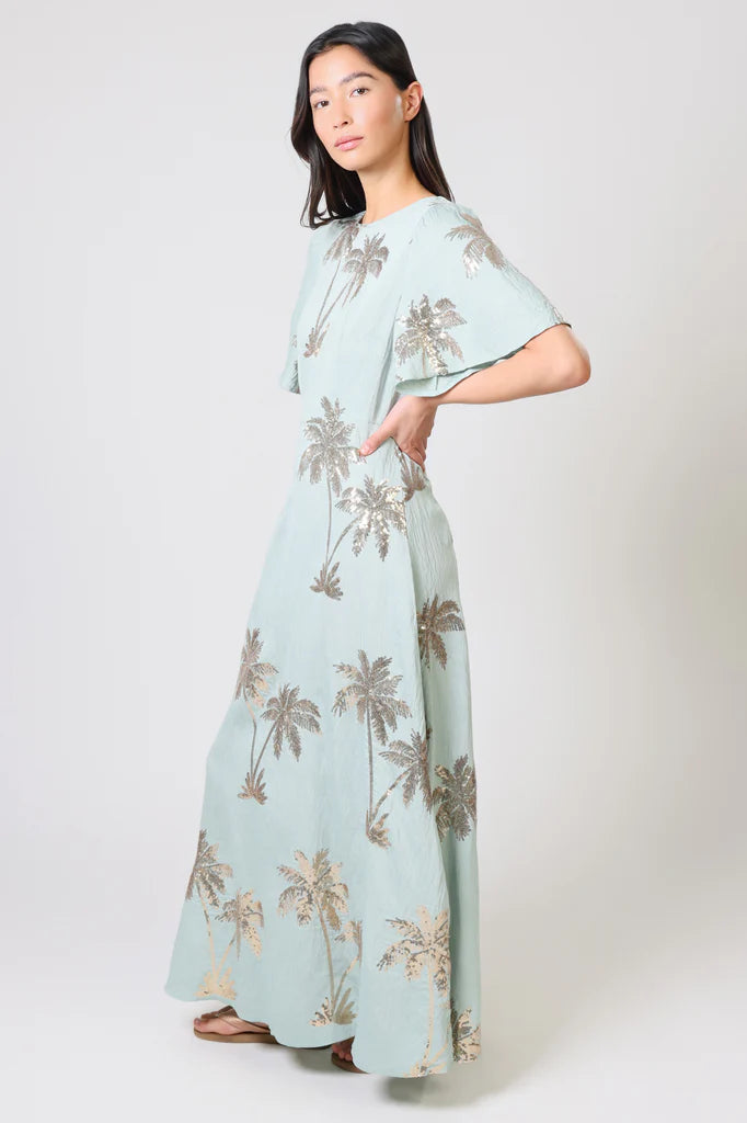 Traffic People Rene Blue Dress