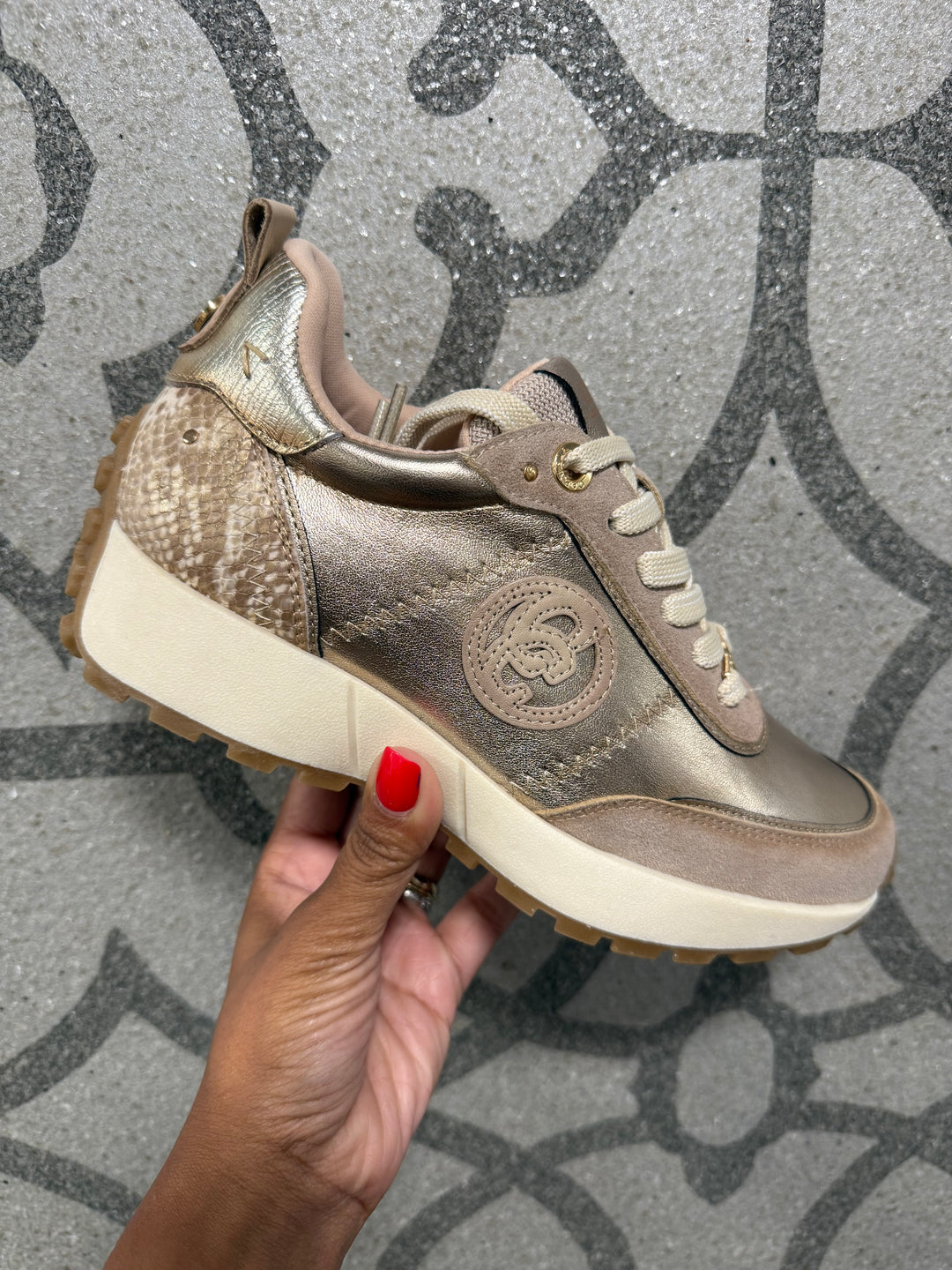 Carmela Z.C Piel Beige Wedge (162699)