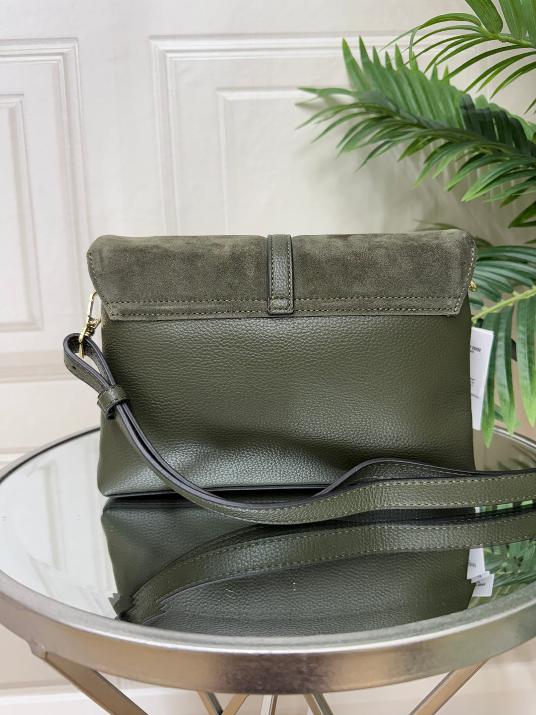 Carmela Khaki Shoulder Bag 186189