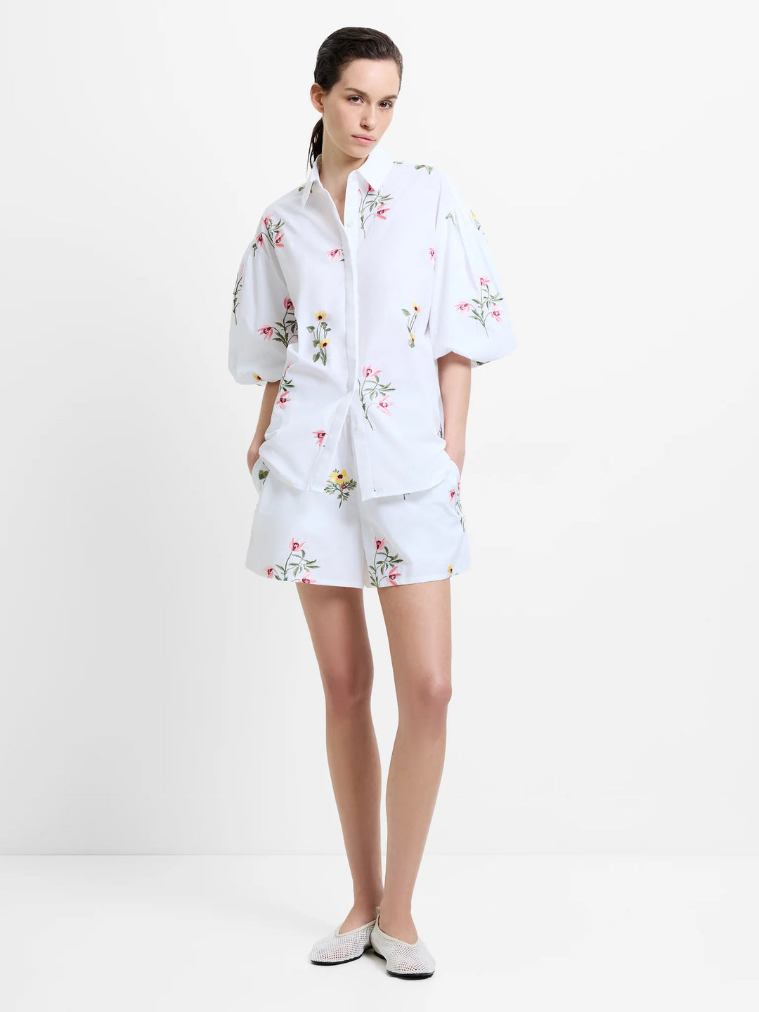French Connection Cambria Cotton SS Shirt