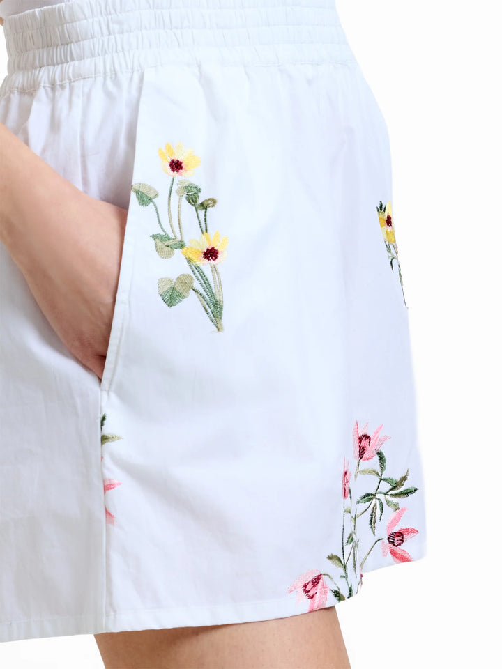 French Connection Alissa Cotton SS Shorts