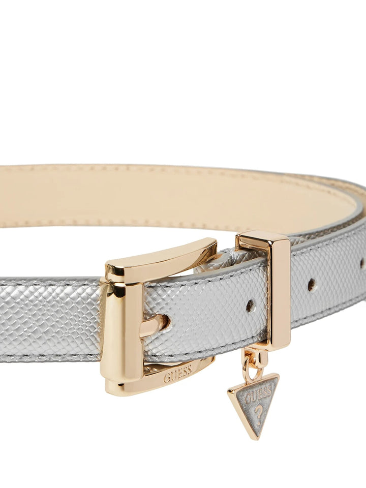 Guess Rosalba Adjustable Belt Sliver