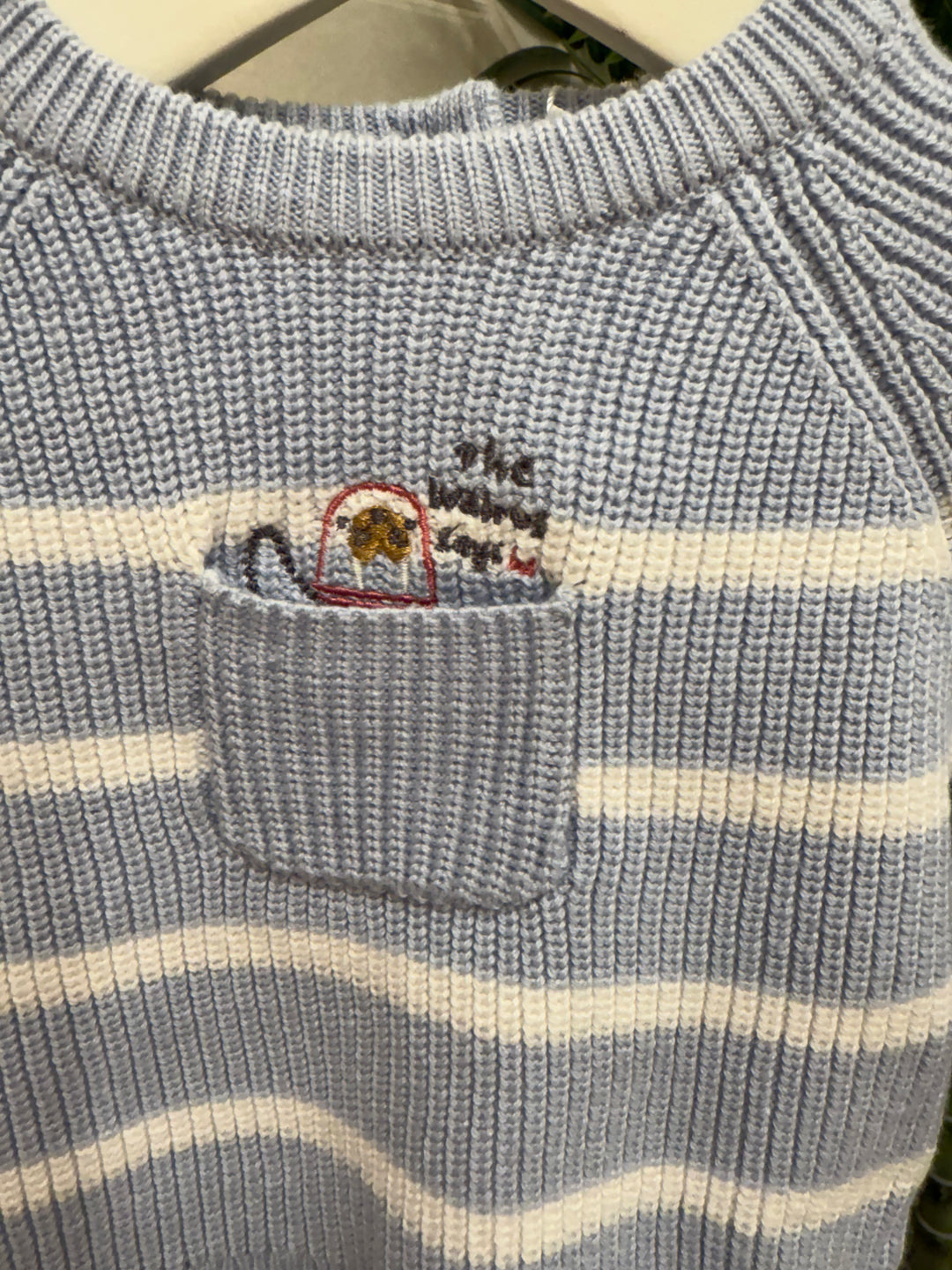 Yatsi   Blue Knit 2 Set  25200700