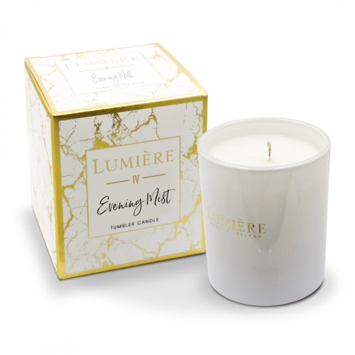 Lumiére Single Wick Evening Mist Candle