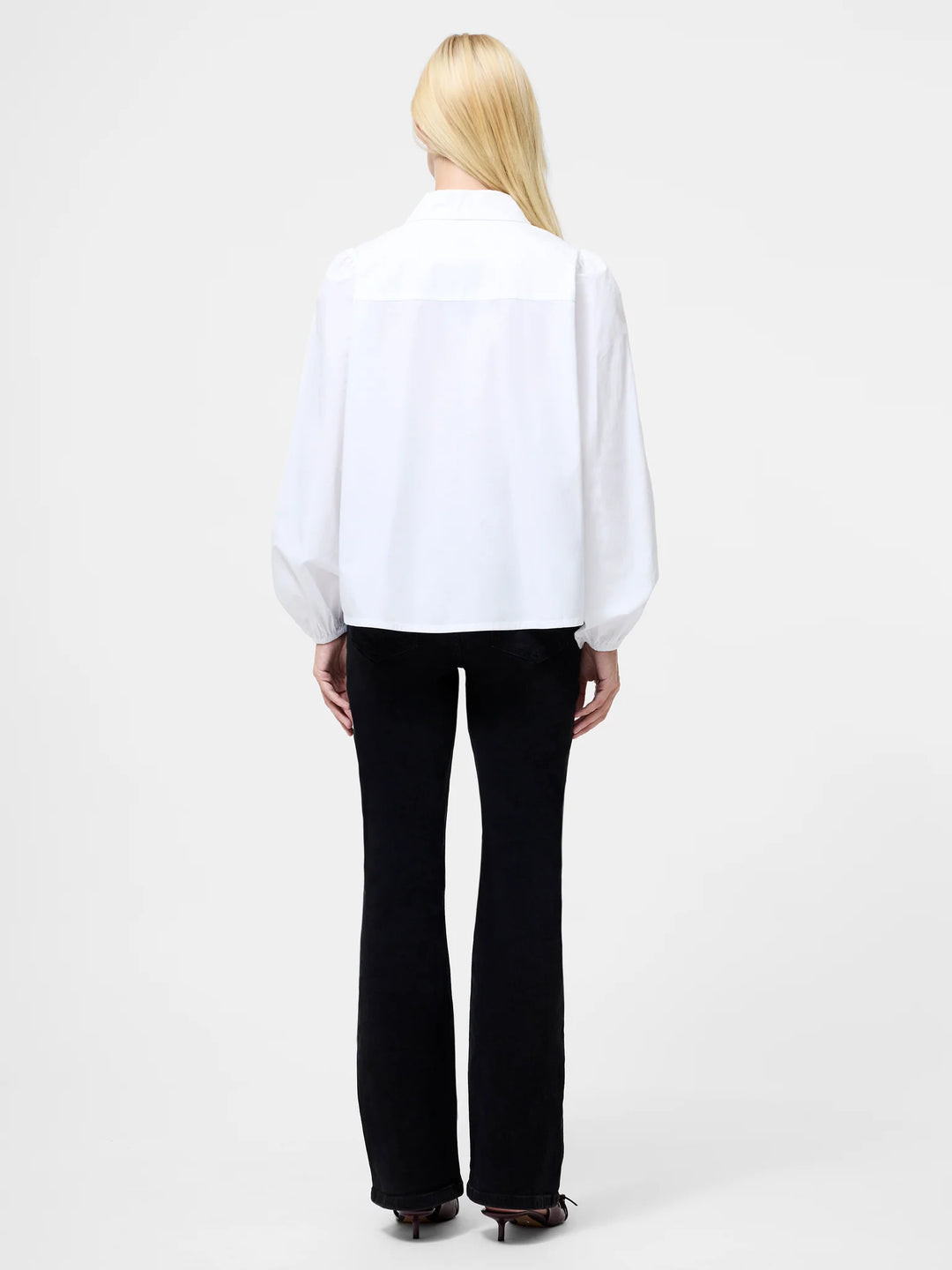 French Connection Cambria Ellie Embroidered Button Down Shirt