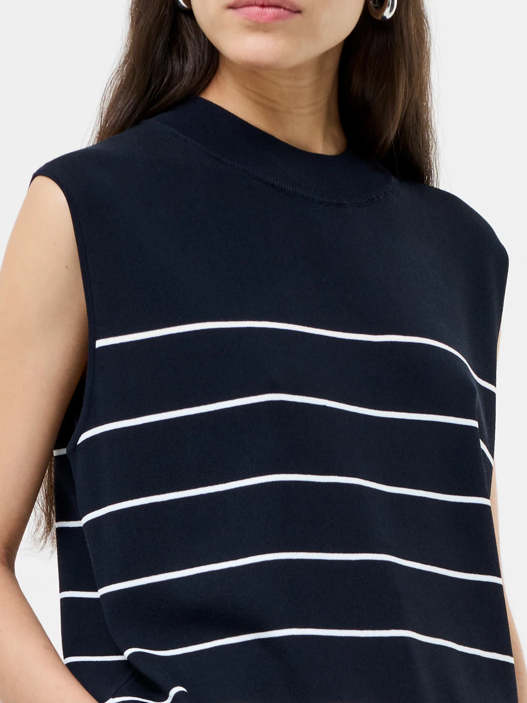 French Connection Ottie Striped Vest