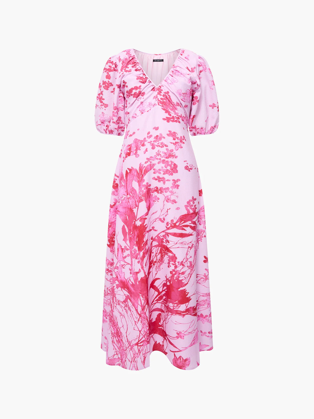 French Connection Isla Odette V Neck Tea Dress