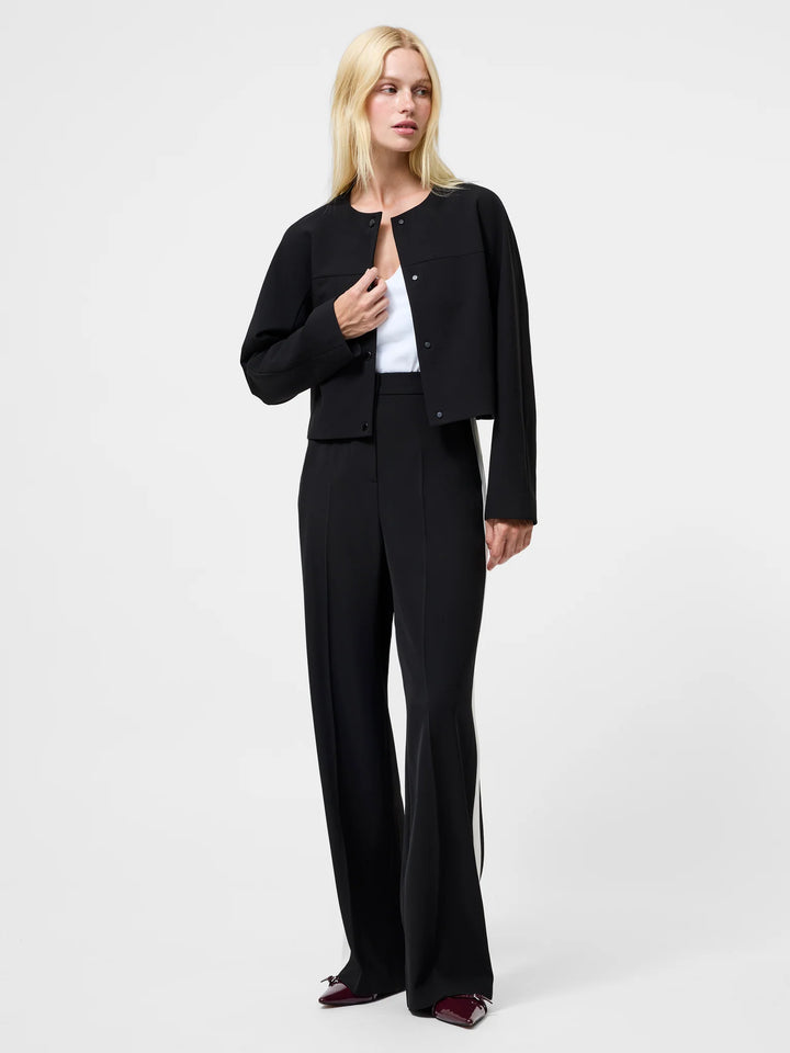 French Connection Jaiden Tailored Cropped Jacket Black