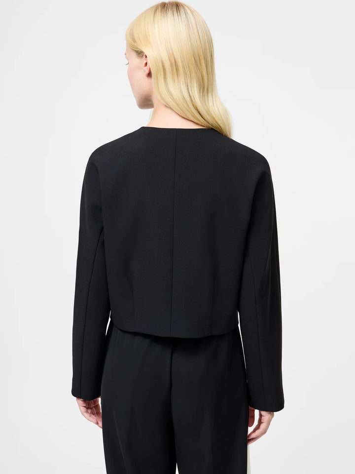 French Connection Jaiden Tailored Cropped Jacket Black