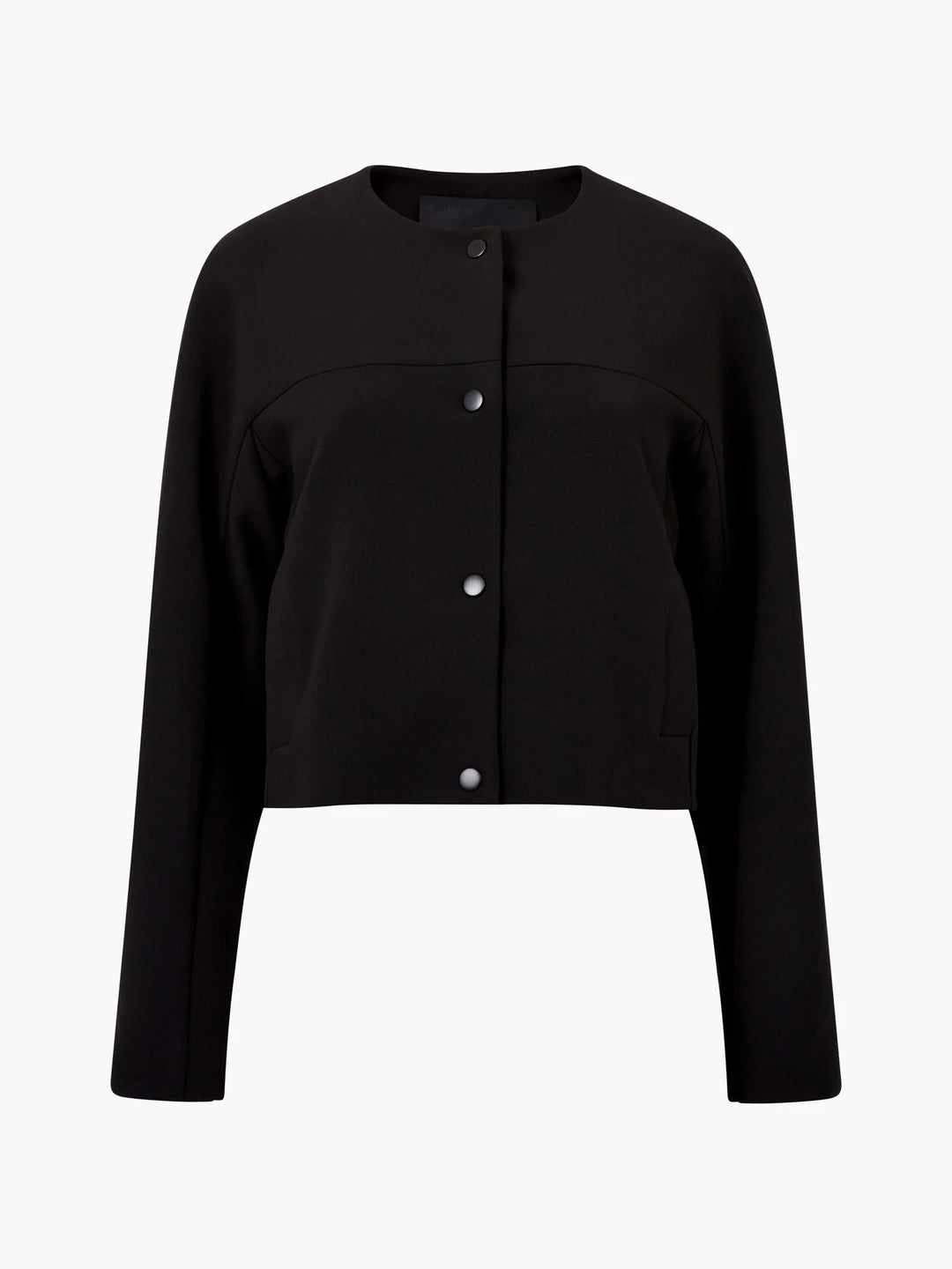 French Connection Jaiden Tailored Cropped Jacket Black