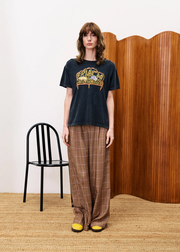 Frnch Paris T-Shirt Stevia Anthracite