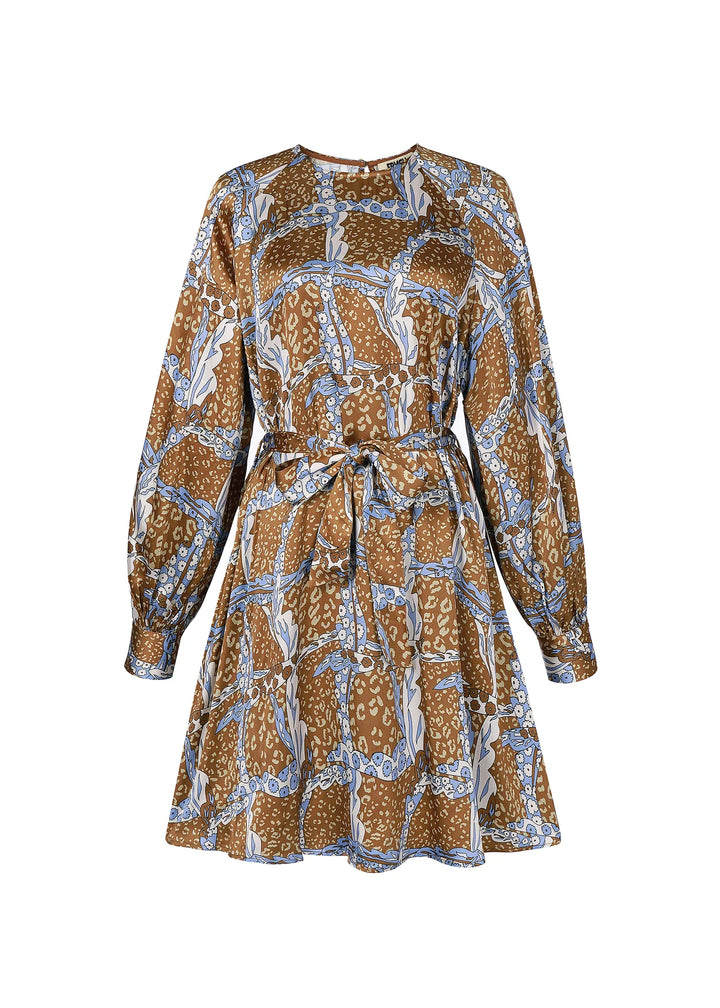 Frnch Paris Dress Daudet Leo Ocre