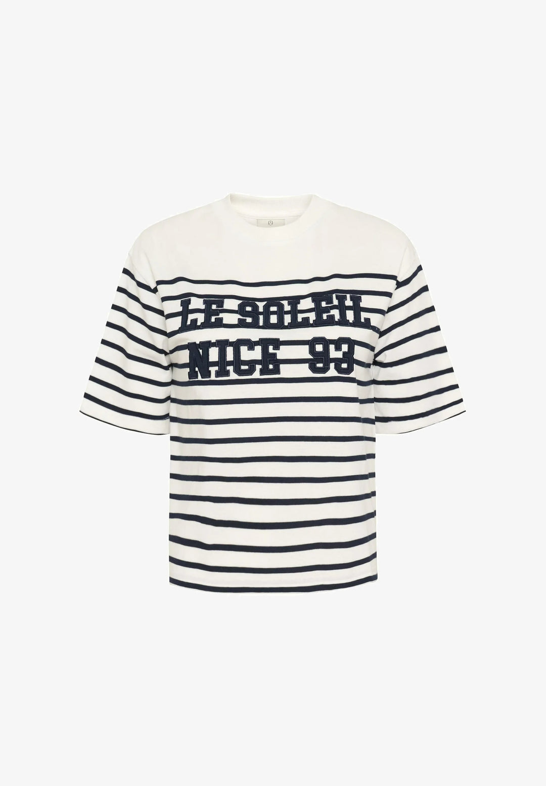 Kaffe KAnolia T-Shirt Chalk Midnight