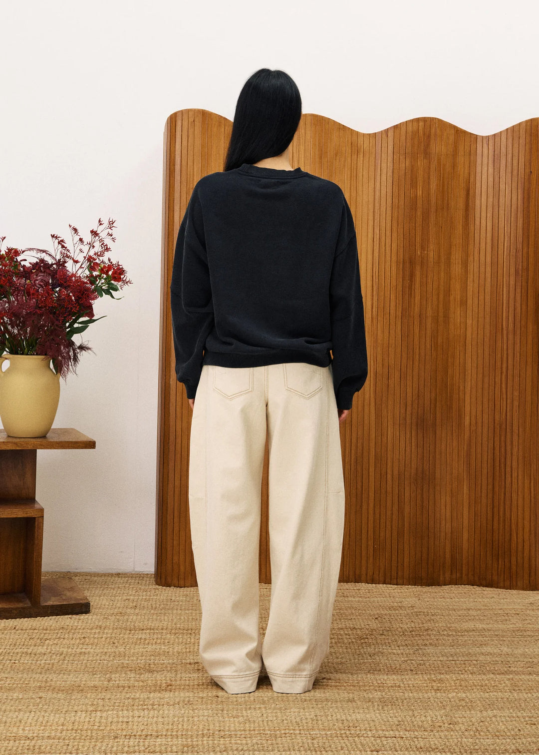 Frnch Paris Sweatshirt Tilleul Anthracite