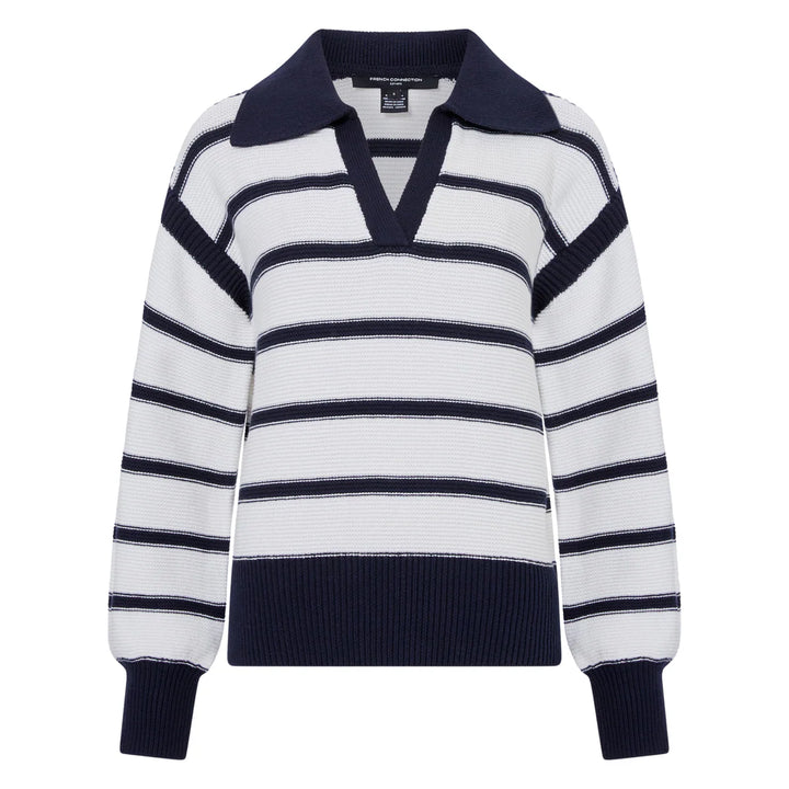French Connection Lily Mozart Stripe Collar