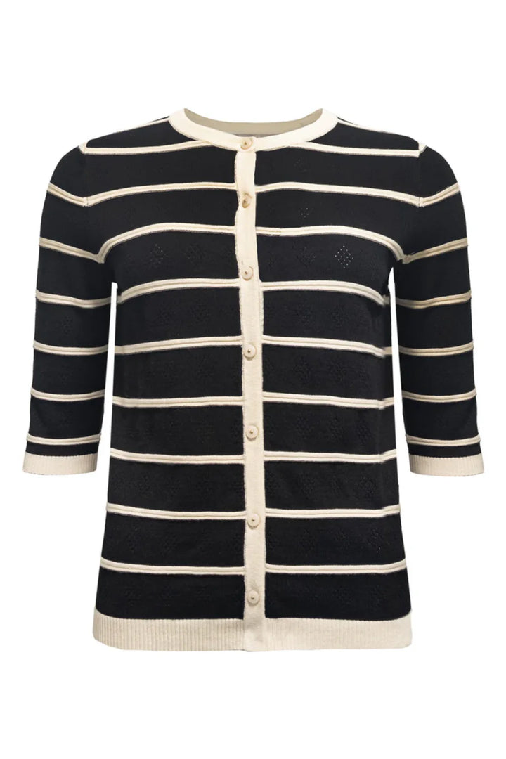 Costa Mani Lilly Cardigan Black Whisper
