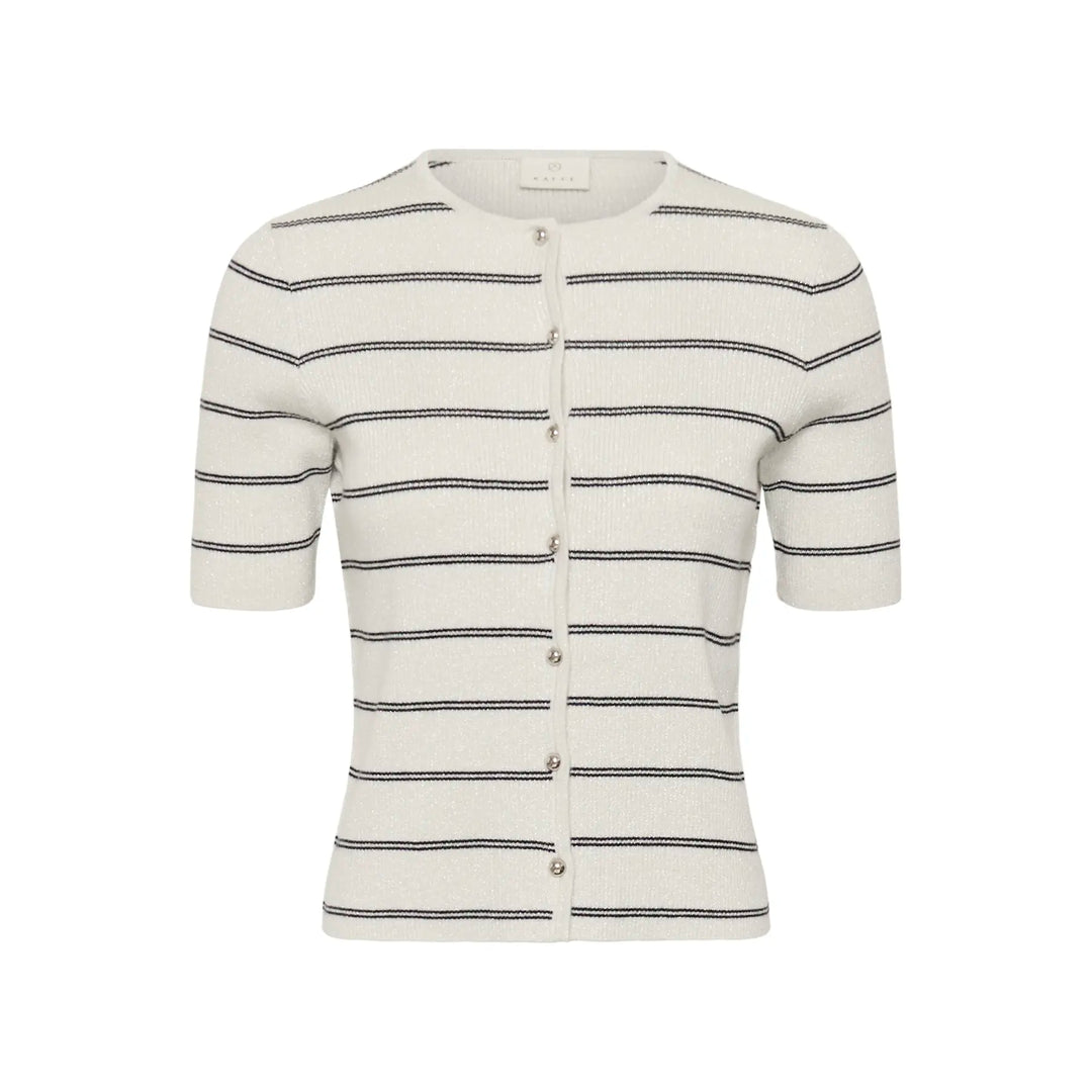 Kaffe KAmorita Cardigan Silver Turtledove