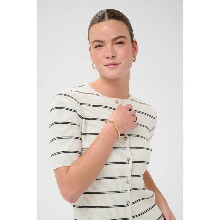 Kaffe KAmorita Cardigan Silver Turtledove
