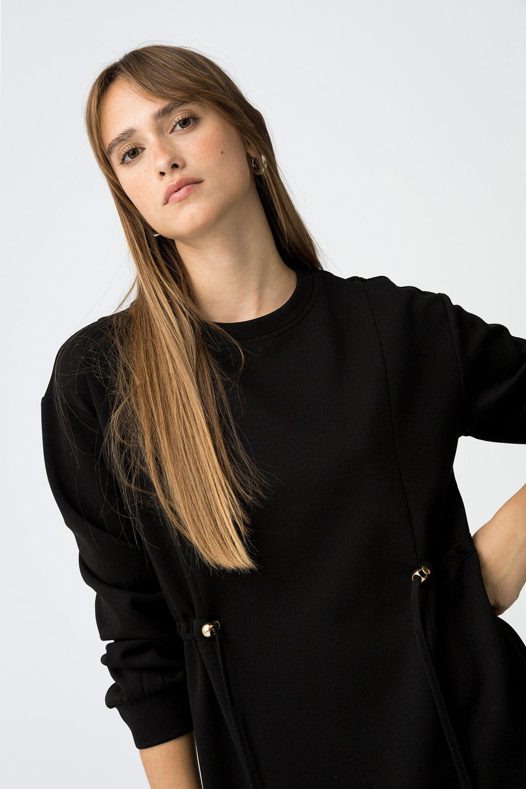 Tiffosi Pepper Black Dress