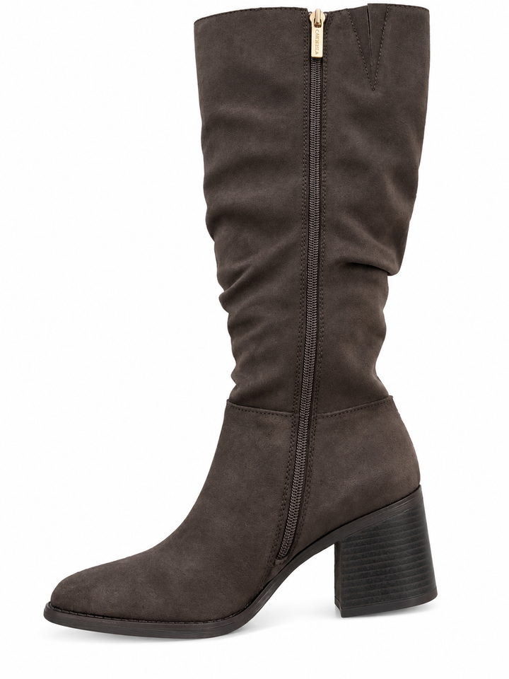 Carmela BT.Serr Marron Suede Knee High Boot (164258)