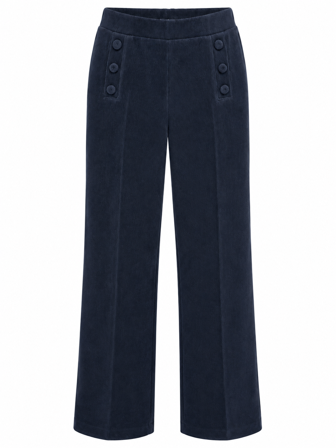 Tinta Navy Cord Elasticated Waist Trousers