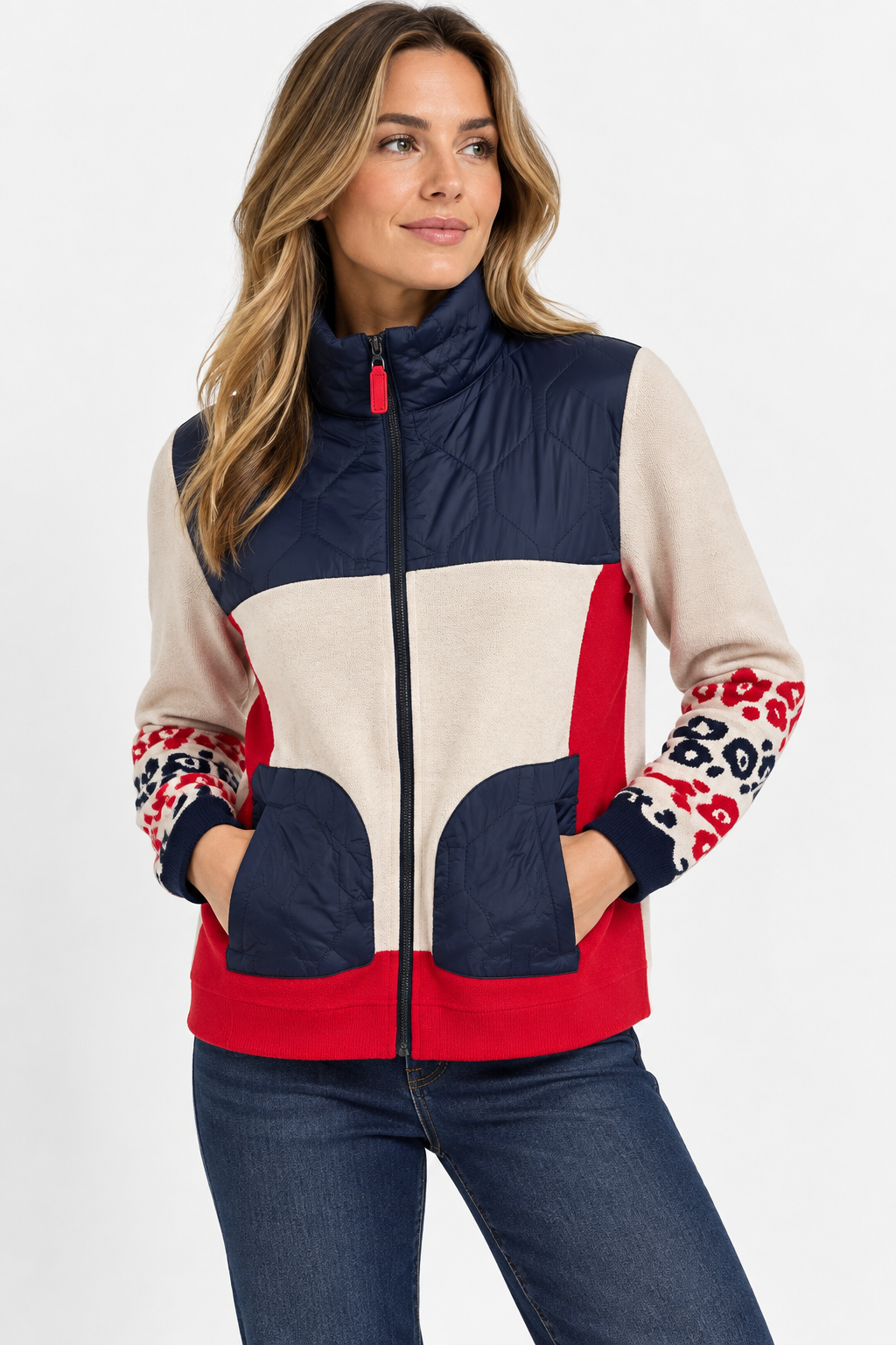 Tinta Colour Block Jacket