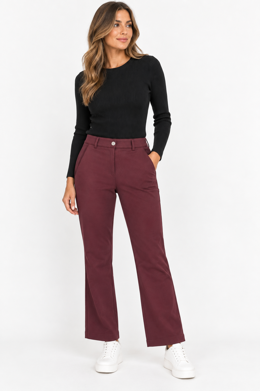 Guess Classic Pants | Plum